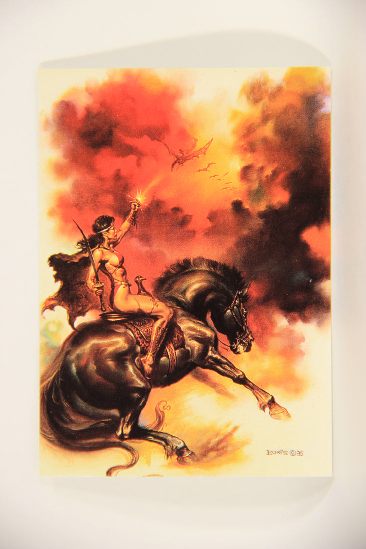 Boris Vallejo Series 2 - 1992 Artwork Trading Card #82 Magic Ring L011079