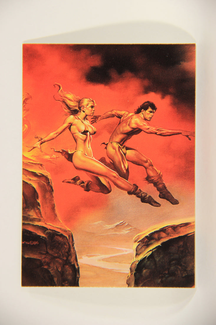 Boris Vallejo Series 2 - 1992 Artwork Trading Card #86 Broad Jump L011083