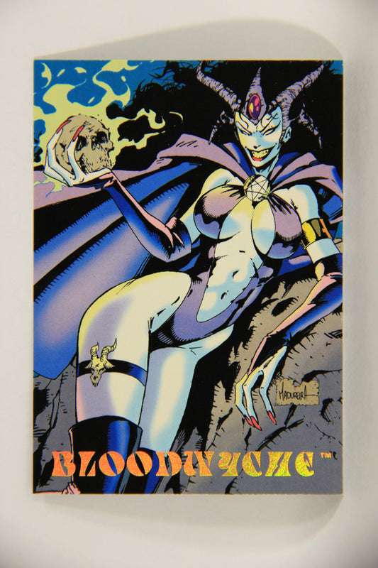 The Creators Universe 1993 Trading Card #10 Bloodwyche ENG L011090