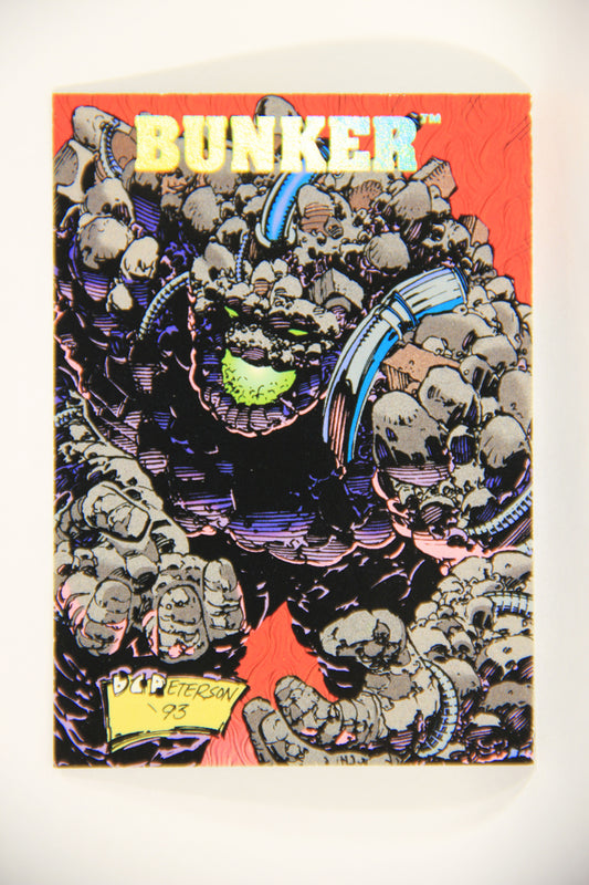 The Creators Universe 1993 Trading Card #17 Bunker ENG L011094