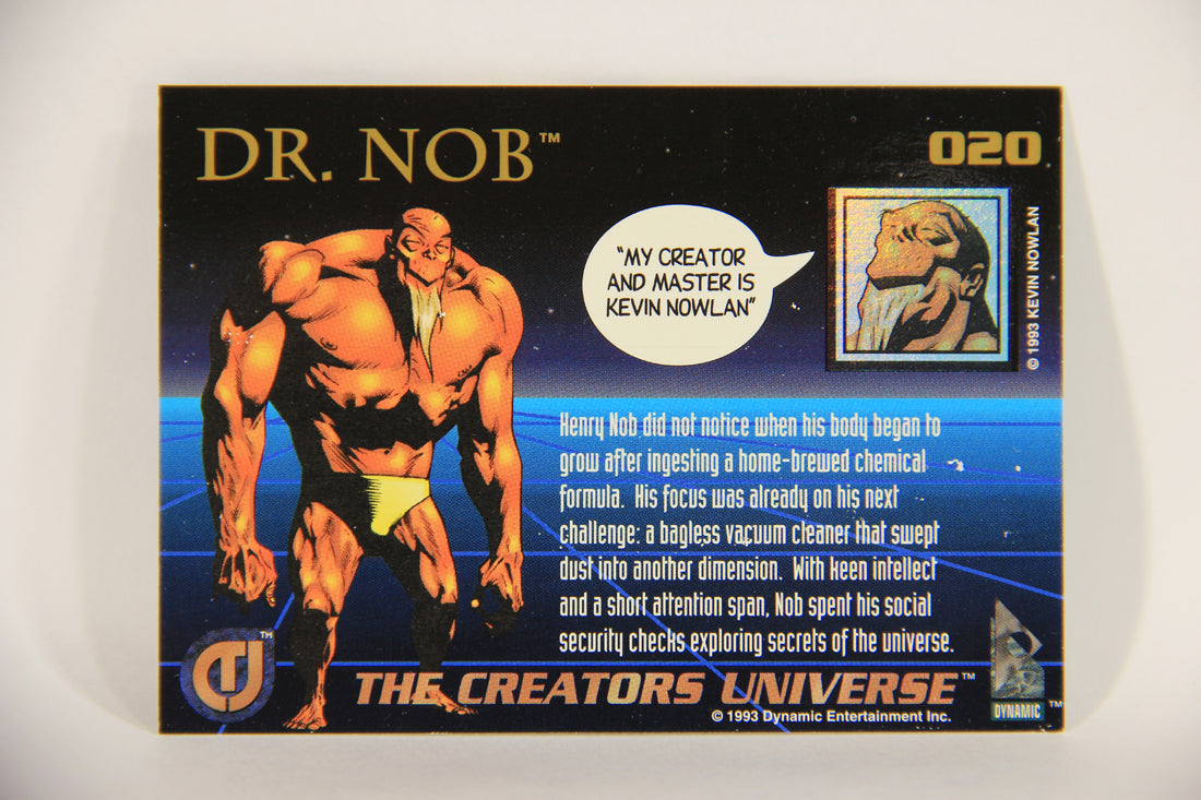 The Creators Universe 1993 Trading Card #20 Dr. Nob ENG L011097