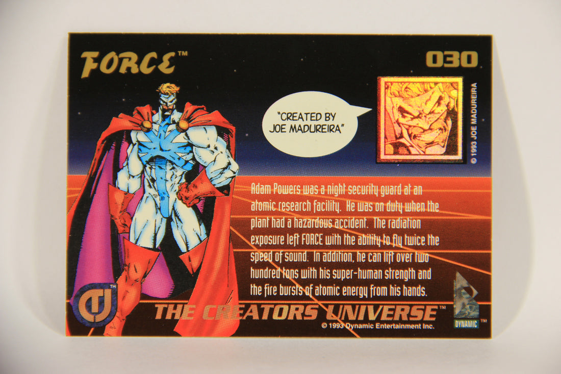 The Creators Universe 1993 Trading Card #30 Force ENG L011107