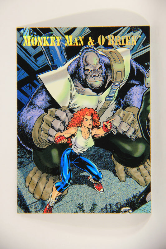 The Creators Universe 1993 Trading Card #50 Monkey Man & O'Brien ENG L011128