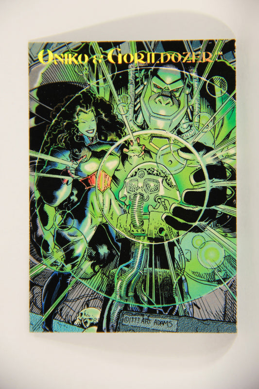 The Creators Universe 1993 Trading Card #56 Oniko & Gorildozer ENG L011134