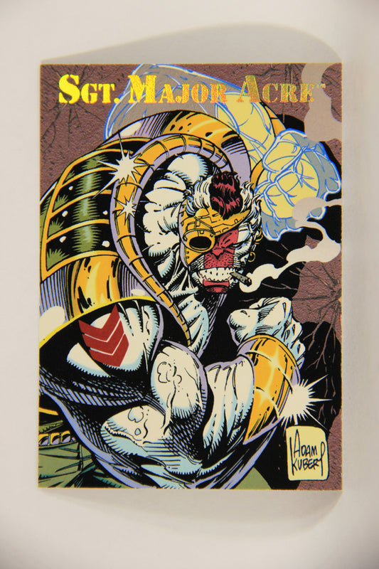 The Creators Universe 1993 Trading Card #66 Sgt. Major Acre ENG L011144