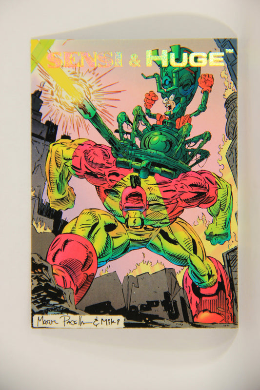 The Creators Universe 1993 Trading Card #69 Sensi & Huge ENG L011147