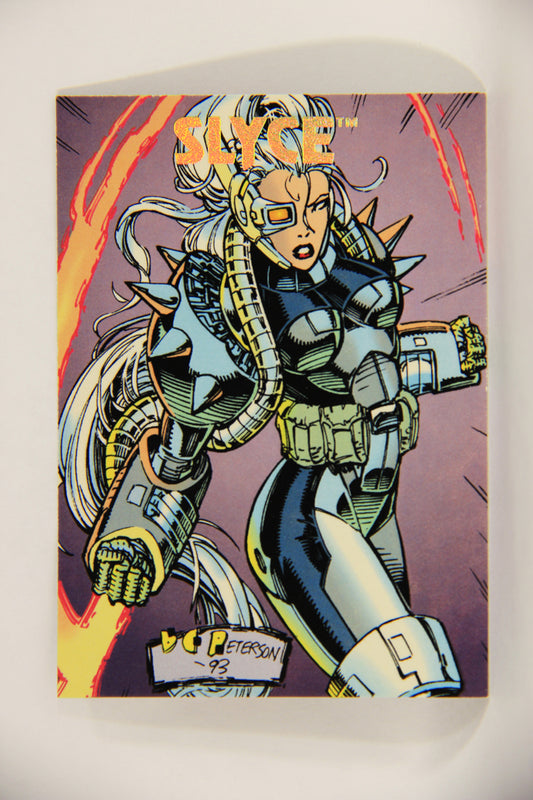 The Creators Universe 1993 Trading Card #74 Slyce ENG L011152
