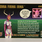 The Creators Universe 1993 Trading Card #81 Terra Firma Irma ENG L011159