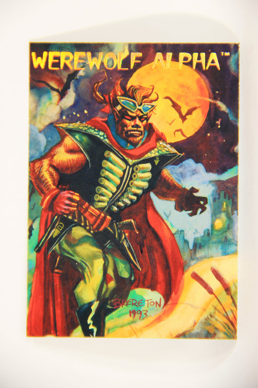 The Creators Universe 1993 Trading Card #94 Werewolf Alpha ENG L011172