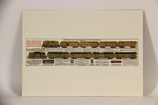 Lionel Greatest Trains 1998 Card #20 - 1929 State Set And Lionel Lines Sets Best Of 1929 ENG L011248