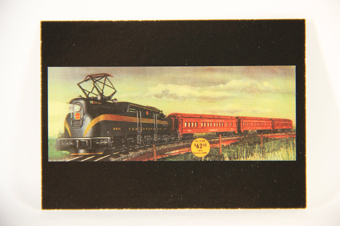 Lionel Greatest Trains 1998 Card #34 - 1947 Outfit No. 2124W GG-1 And Madison Car Passenger Set ENG L011262