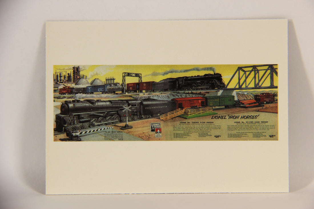 Lionel Greatest Trains 1998 Card #47 - 1953 Outfits No. 2205W5 And 2211W5 736/681 Freight Sets ENG L011275