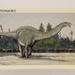 Dinosaurs The Mesozoic Era 1993 Vintage Trading Card #10 Apatosaurus ENG L011303