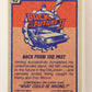 Back To The Future II 1989 Trading Card #42 Back From The Past L011471