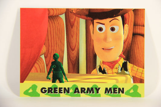 Toy Story 1996 Series 2 Trading Card #4 Green Army Men ENG L011544