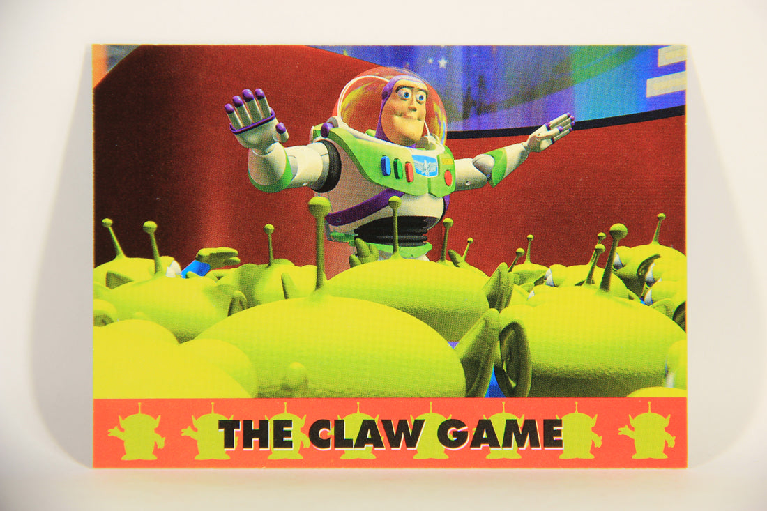 Toy Story 1996 Series 2 Trading Card #7 Surrounded By Hundreds Of Aliens ENG L011547