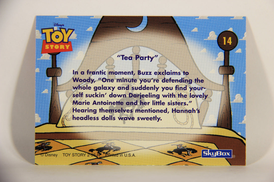 Toy Story 1996 Series 2 Trading Card #14 Tea Party ENG L011554