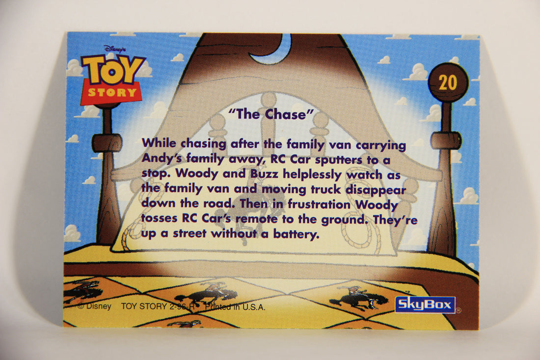 Toy Story 1996 Series 2 Trading Card #20 Buzz Lightyear And Woody ENG L011560