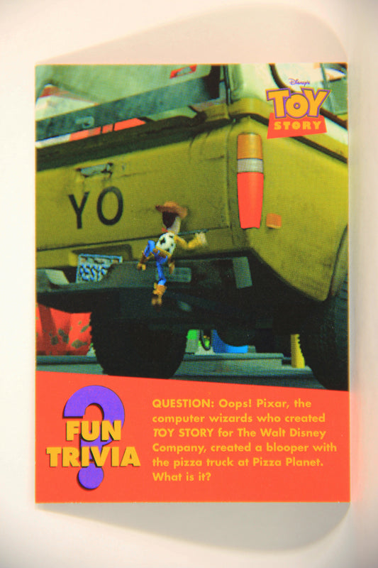 Toy Story 1996 Series 2 Trading Card #43 Sheriff Woody Pride ENG L011583