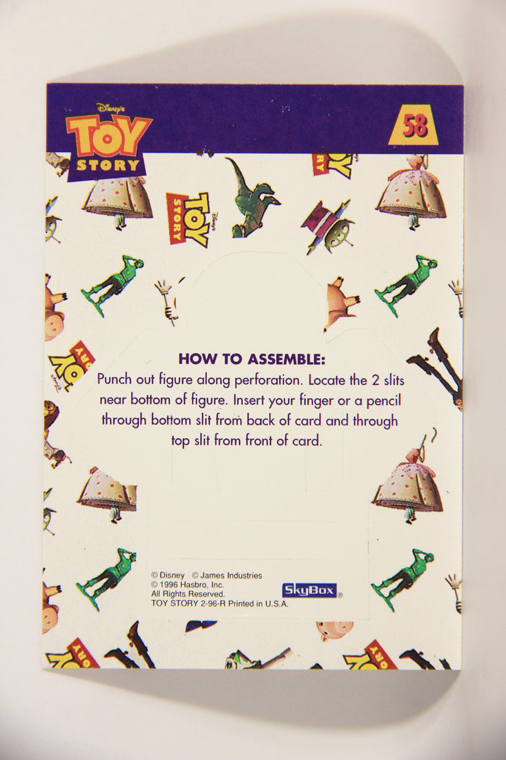 Toy Story 1996 Series 2 Trading Card #58 Babyface ENG L011598