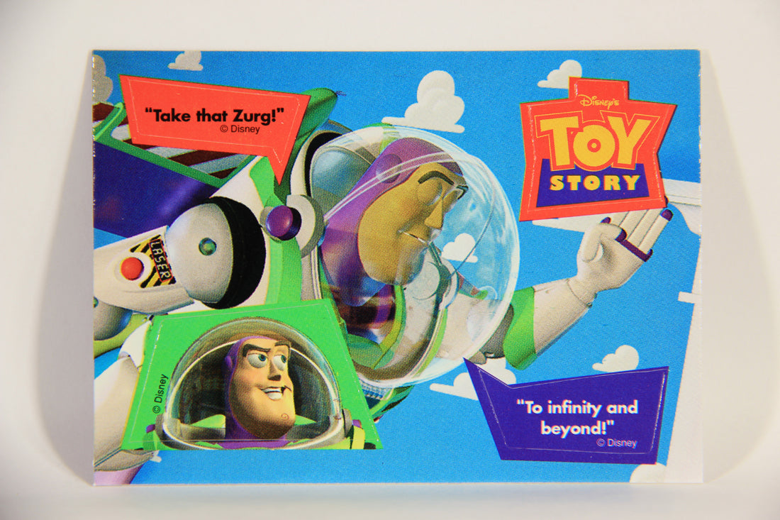 Toy Story 1996 Series 2 Trading Card #61 Buzz Lightyear ENG L011601