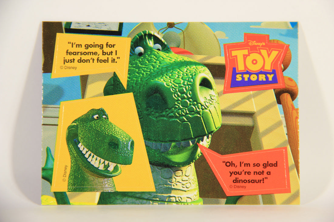 Toy Story 1996 Series 2 Trading Card #66 Rex ENG L011606