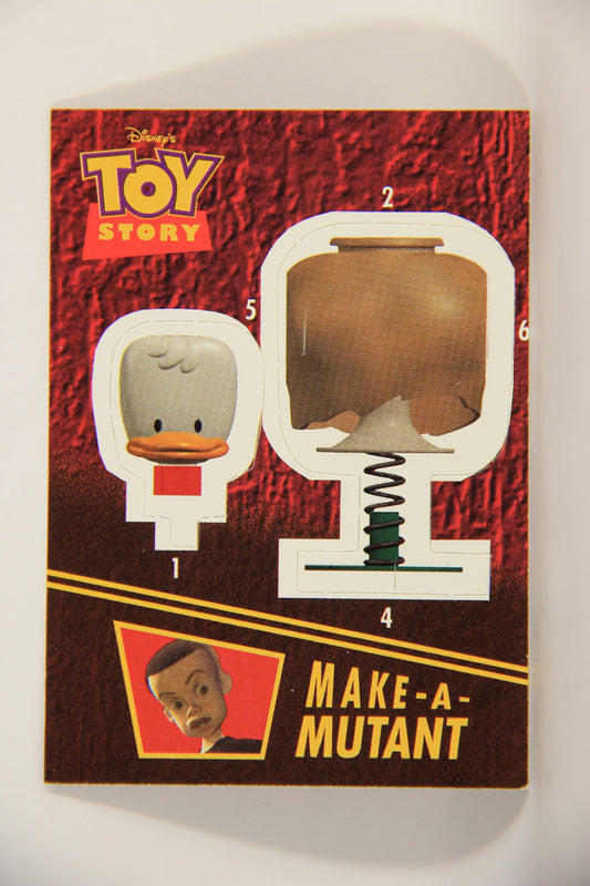 Toy Story 1996 Series 2 Trading Card #71 Ducky Head And Torso ENG L011611