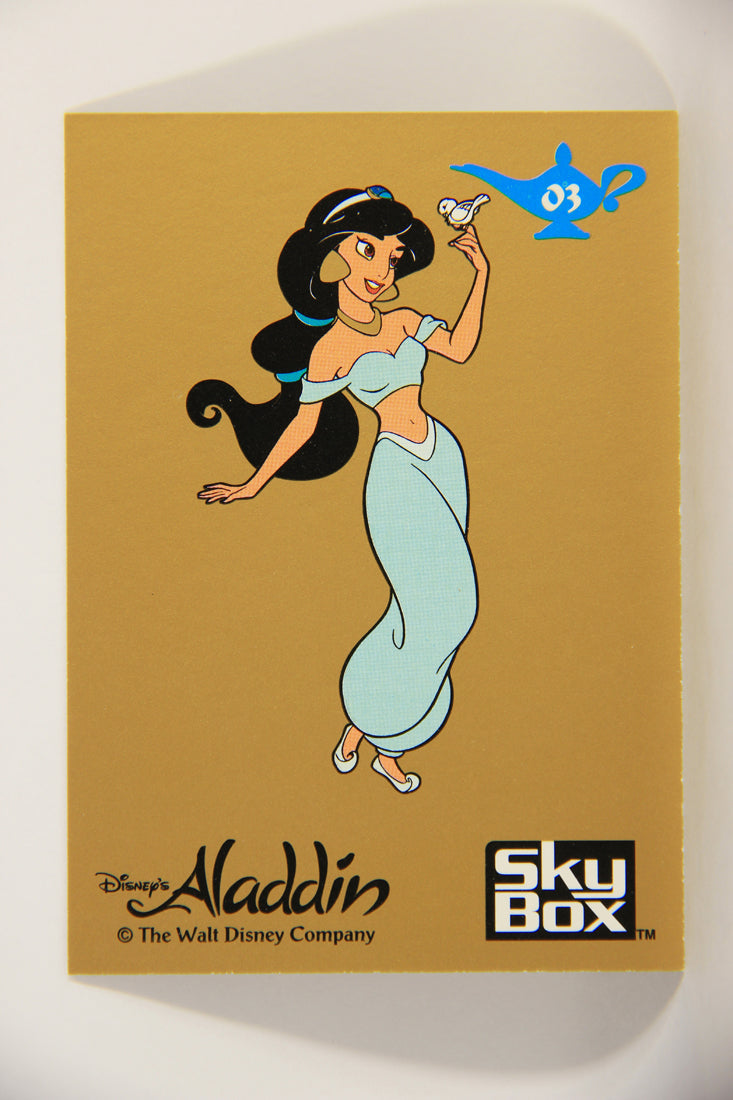 Aladdin 1993 Trading Card #3 Jasmine ENG SkyBox L011617