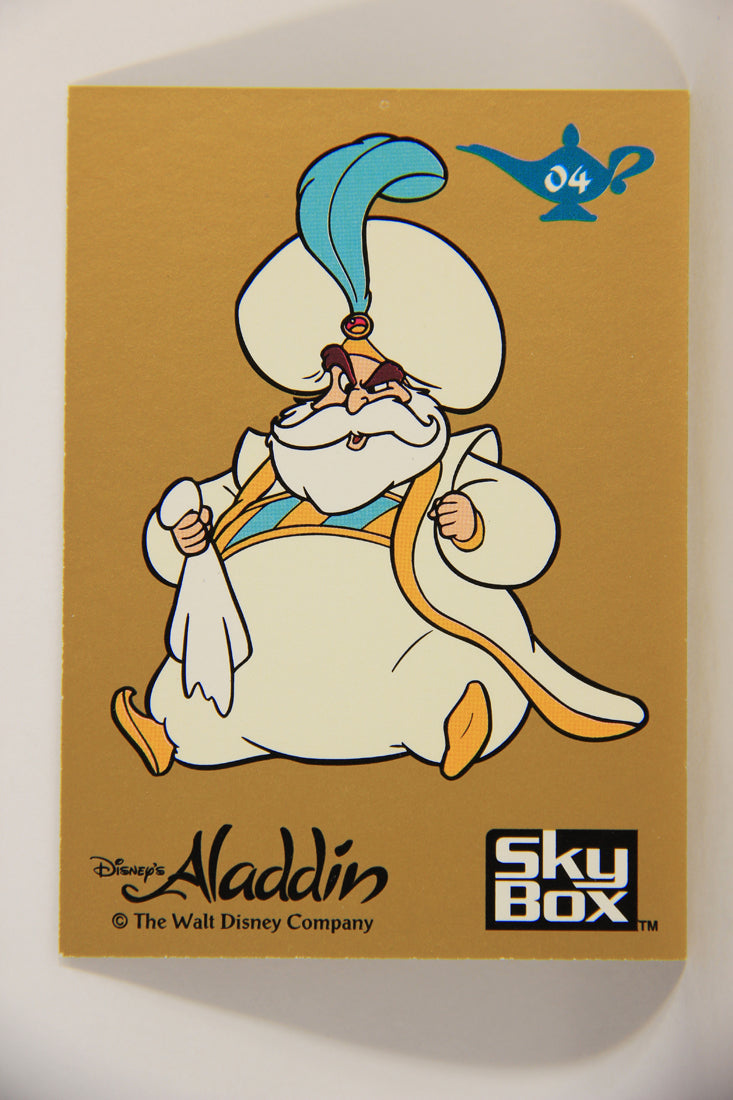 Aladdin 1993 Trading Card #4 Sultan ENG SkyBox L011618