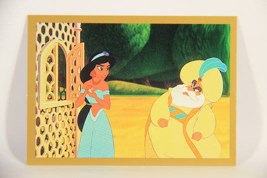 Aladdin 1993 Trading Card #16 Jasmine Must Marry ENG SkyBox L011630
