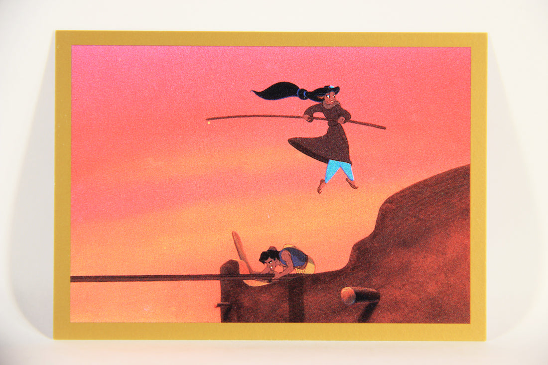 Aladdin 1993 Trading Card #22 New Friends ENG SkyBox L011636