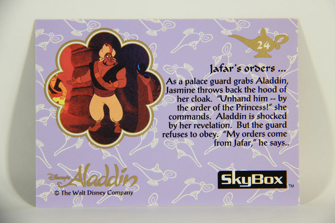 Aladdin 1993 Trading Card #24 Jafar's Orders ENG SkyBox L011638