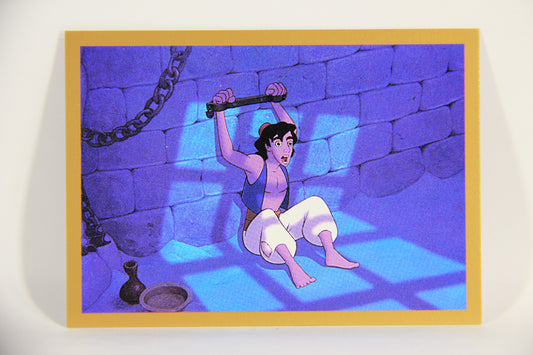 Aladdin 1993 Trading Card #27 Meanwhile In The Palace Dungeon ENG SkyBox L011641