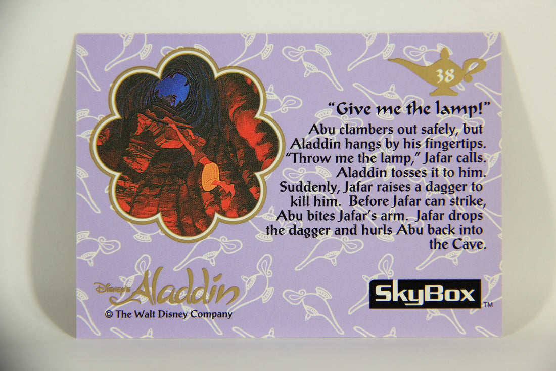 Aladdin 1993 Trading Card #38 Give Me The Lamp ENG SkyBox L011652