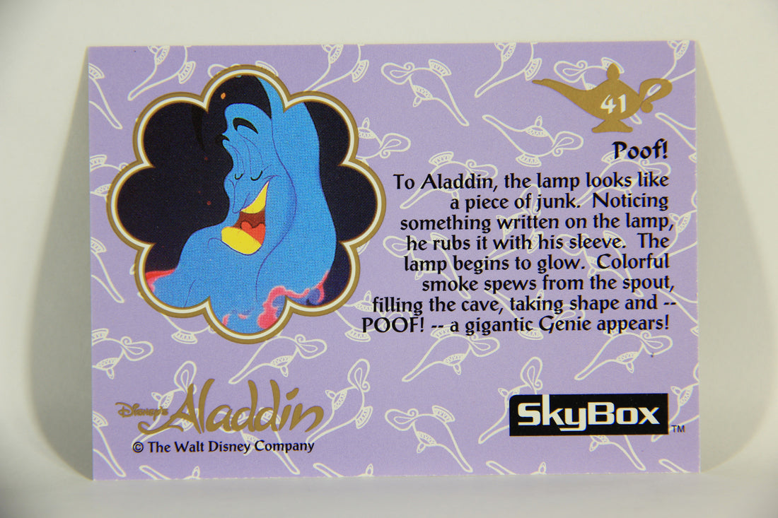 Aladdin 1993 Trading Card #41 Poof ENG SkyBox L011655