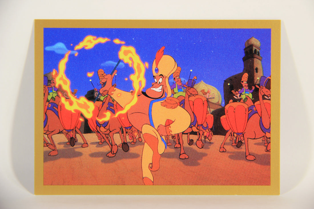 Aladdin 1993 Trading Card #51 Cheers For Prince Ali ENG SkyBox L011665