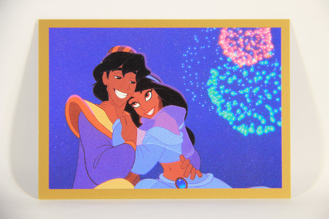 Aladdin 1993 Trading Card #81 Happy Endings New Beginnings ENG SkyBox L011695