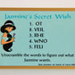 Aladdin 1993 Trading Card #85 Jasmine's Secret Wish ENG SkyBox L011699