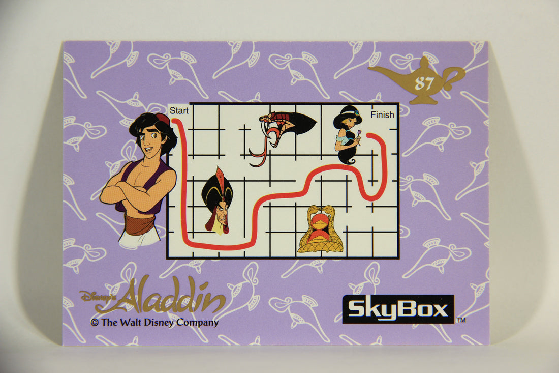 Aladdin 1993 Trading Card #87 Aladdin's True Friends ENG SkyBox L011701