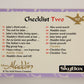 Aladdin 1993 Trading Card #90 Checklist Two ENG SkyBox L011704