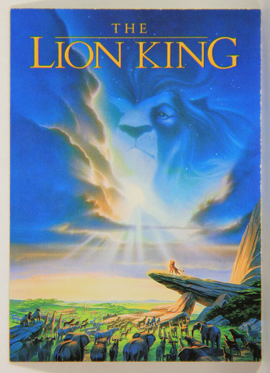 The Lion King 1994 Trading Card #1 A Tale Of Courage Adventure And Humor ENG L011706