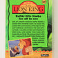 The Lion King 1994 Trading Card #5 Rafiki Lifts Simba For All To See ENG L011710