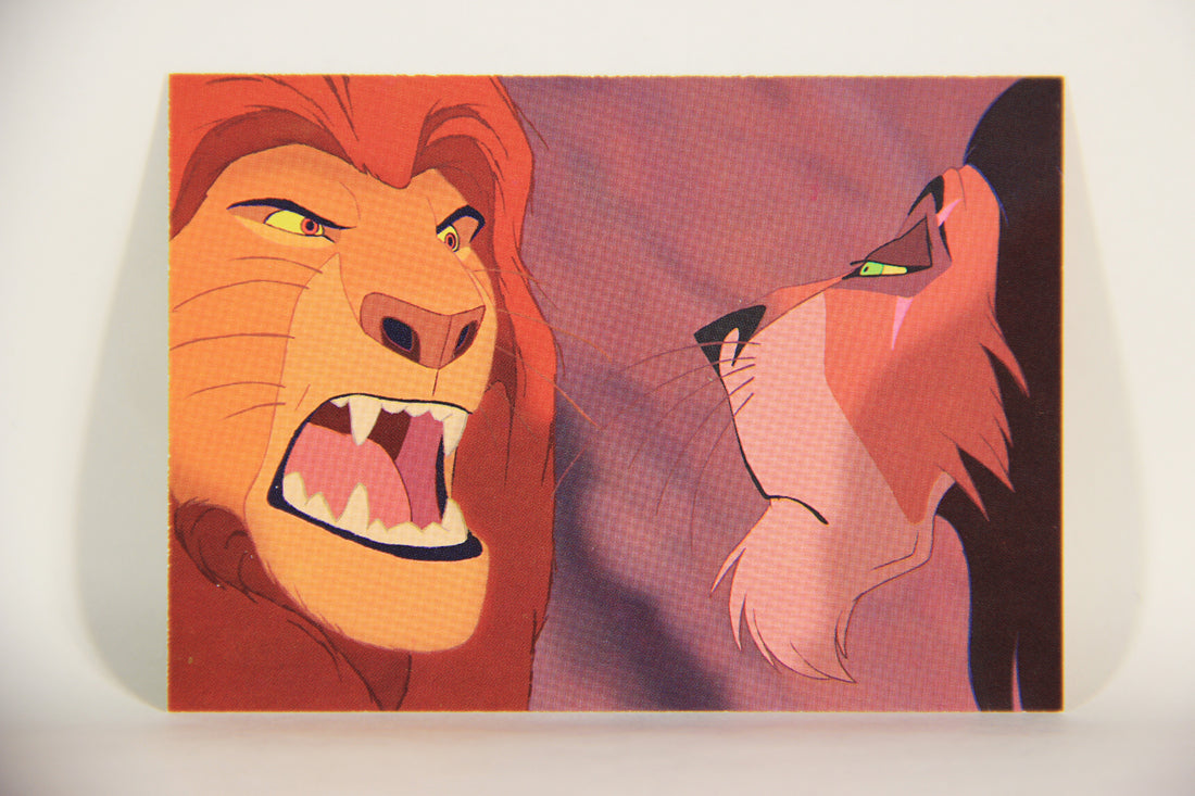 The Lion King 1994 Trading Card #6 Don't Turn Your Back On Me ENG L011711