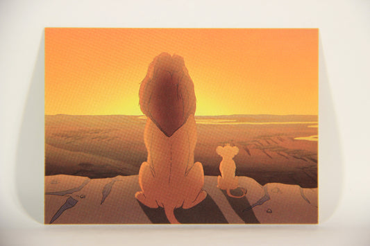 The Lion King 1994 Trading Card #7 Everything The Light Touches Is Our Kingdom ENG L011712