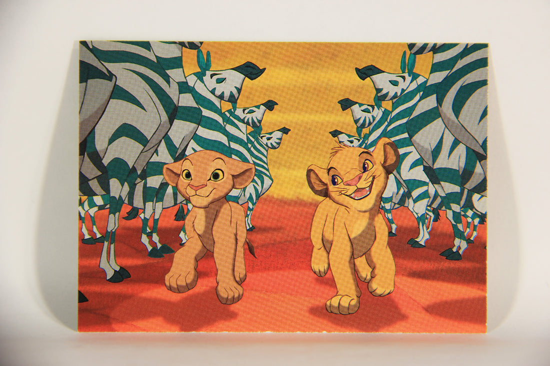 The Lion King 1994 Trading Card #12 A Spectacular Zebra Salute ENG L011717