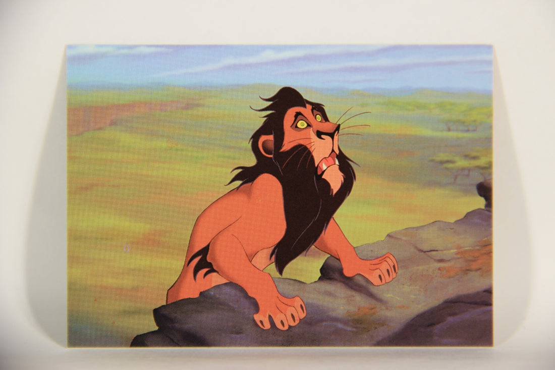 The Lion King 1994 Trading Card #26 Mufasa Plunges Into The Gorge ENG L011731