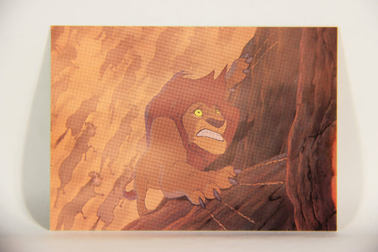 The Lion King 1994 Trading Card #30 Mufasa Fears For His Life ENG L011735