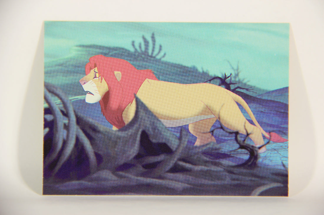 The Lion King 1994 Trading Card #53 Simba Marches Toward His Destiny ENG L011758