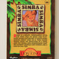 The Lion King 1994 Trading Card #66 Simba ENG L011771