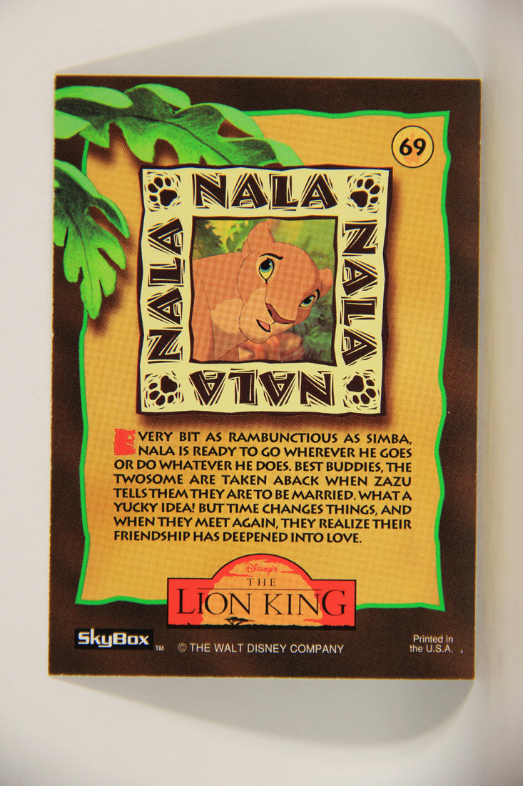 The Lion King 1994 Trading Card #69 Nala ENG L011774